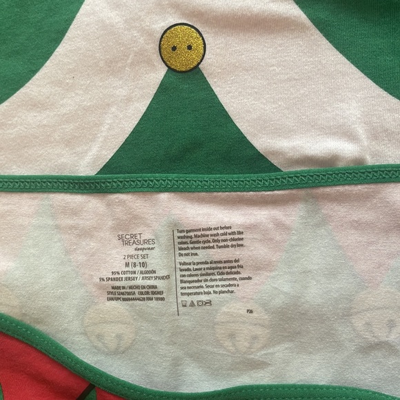 (2) Piece Adult Unisex’s Sexy Santa’s Helper Elf Christmas Holiday sleep set. - Picture 5 of 5